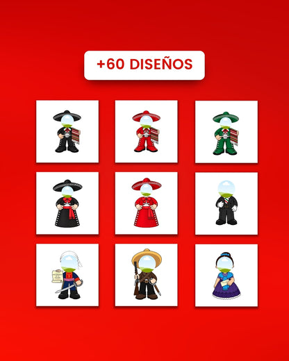 +80 Plantillas 15 Septiembre para tu Rostro