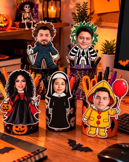 PLANTILLAS HALLOWEEN ROSTROS